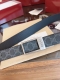 Stunning Gucci men's new square buckle belt. 3.5cm wide. Made of canvas with a g
