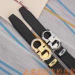 Belt: Ferragamo Original Single-Layer Cowhide Belt, Men's Belt: 100% Genuine Top