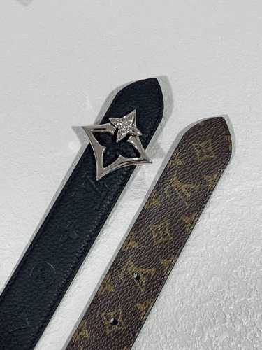 Special Edition Double-Sided Belt Crafted From Monogram Canvas And Monogram Embo