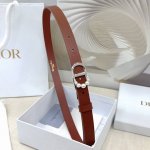 2.0Cm Dior belt, double-sided top layer cowhide, length: 75.80.85.90.95. .Europe