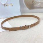 Special 2.0cm Dior belt, double-sided top layer leather, length: 75.80.85.90.95.
