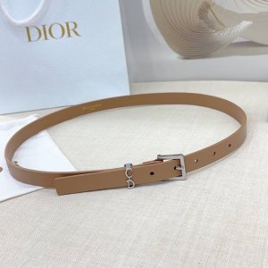 Special 2.0cm Dior belt, double-sided top layer leather, length: 75.80.85.90.95.