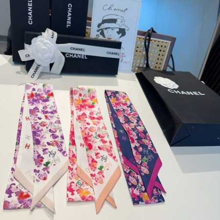 Chanel Twilly scarf is here, Chanel star letters, a real cutie, everyone has th - Click Image to Close