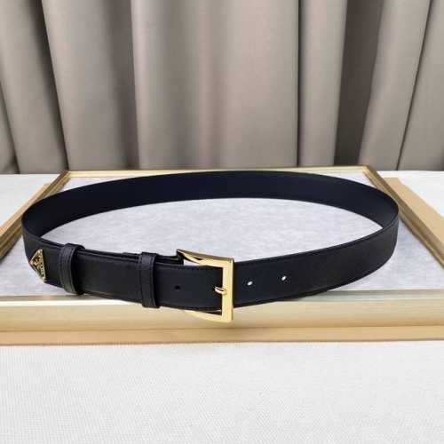 Prada, Unisex!Soft And Delicate, Versatile And Elegant, Width 3.5 Cm Official We