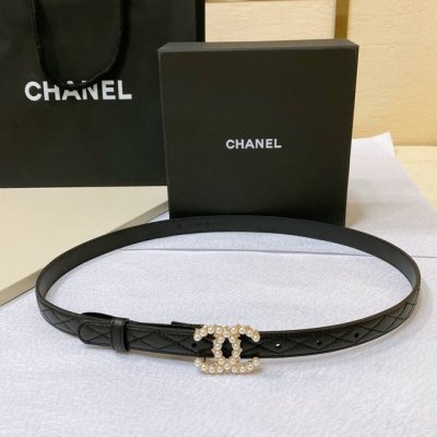 Chanel 23C Letter Belt, Soft And Durable Lambskin, Spring And Summer Styling Ess
