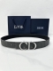 3.5cm Width. This Dior 35mm reversible belt combines elegance with modern style.