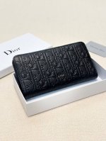 Color: Black Size: 19X10 Dior Dior popular version single-pull small clutch bag