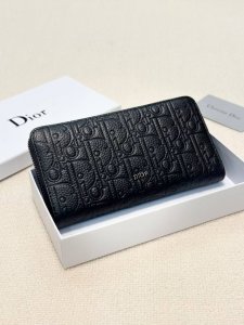Color: Black Size: 19X10 Dior Dior popular version single-pull small clutch bag