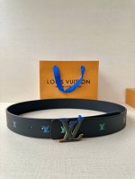 lv Initials 4.0 Wide Is A Vivid Style For Those Who Appreciate Color One Side