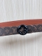 Flowergram Reversible Belt: This belt combines Monogram canvas and Monogram embo