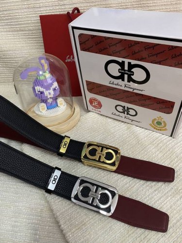 Product Name: Ferragamo Original Single Belt Material: Original Single Cowhide B