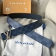 L0Uis Vuitt0N New arrival this season Original belt from Donkey Kong Width 40mm