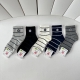 Special counter packaging Luluemon's new mid-length stacked socks! Five pairs pe