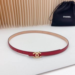 1.5Cm Chanel official website new model, double-sided top layer cowhide leather,