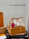 Gift box packaging LV Carryallbb chain tote bag has a new color LV new dune colo