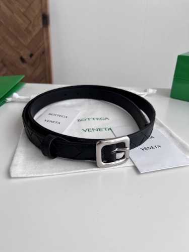 Bv 2025 Newest Women's Braided Belt, Handmade Intreccio Large Grid Braided Doubl