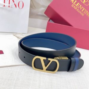 3.0cm Warren belt, double-sided top layer cowhide, length: 75.80.85.90.95.100.10