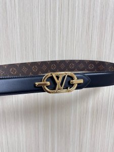 This season's newest design features a belt crafted from luxurious calfskin and