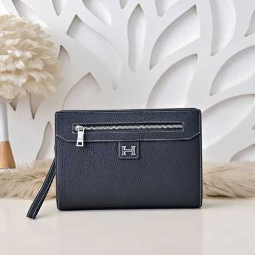 Hermes - Hermes' latest men's handbags are made of top-grade calfskin leather w