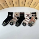 Special packaging Burberry new mid-length slouch socks! Five pairs per box, same