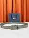 Width 3.5cm. This Dior belt is crafted from black grained top-grain calfskin an