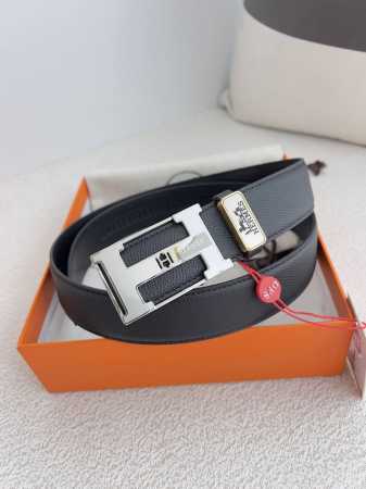 Product Name: Herm S.Her..Mes Automatic Buckle Belt Waist Belt Model: Automatic - Click Image to Close