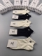 Special Chanel Chanel new women's socks, one box of five pairs of pure cotton ma