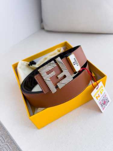 Product Name: Fendi Belt, Original Single Belt Model: Hook, Original Classic Pur