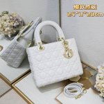 Five-grid sheepskin white My Lady new design, flap bag, one-shoulder handbag cl