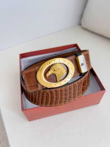 Product Name: Stefano Ricci Belt. Strap Type: Buckle, pure steel buckle with dia