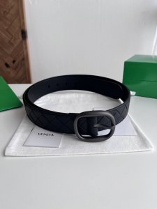 Bv 2025 Newest Men's Braided Belt, Handmade Intreccio Large Check Braided Double