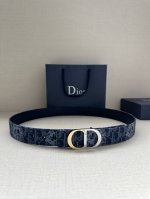 extra width 3.5cm. This belt buckle is a new Dior piece, continuing the classic