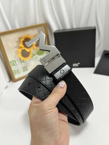 Product Name: Montblanc Material: 100% top-grain cowhide belt, guaranteed genuin