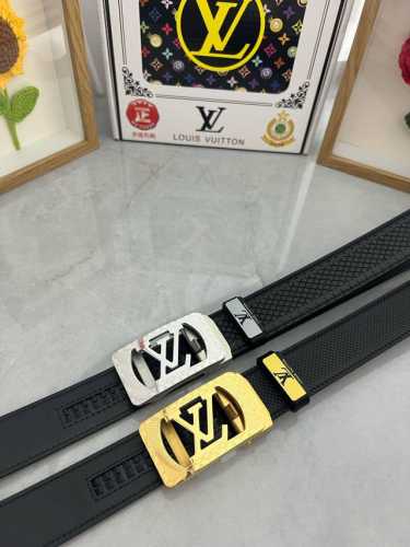 Product Name: Lv..Louis..Vuitton Automatic Belt Material: Genuine Leather Belt,