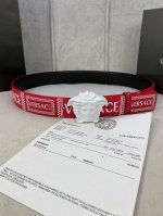 Width 4.0 Cm Versace This Palazzo Belt Is Crafted From Calf Leather And Adorned