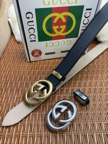 Product Name: Gucci Original Single Belt Material: 100% top-grain cowhide belt,