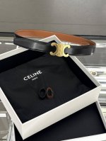 Celine reversible leather belt, long-lasting quality. Celine leather belts are s