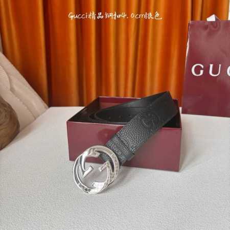 Gucci classic style, original black embossed finish with original flat bottom, e - Click Image to Close