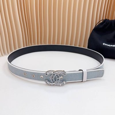 3.0Cm Chanel Official Website New Arrival, Double-Sided Top-Grain Leather, Lengt