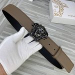 Width 4.0 Cm. Versace This Belt Features The Iconic Versace Medusa Head Buckle,