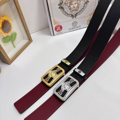 Product Name: Versace (Ddd) Material: 100% top-grain cowhide belt, guaranteed ge
