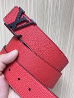 4.0 wide double-sided two-color lychee-grain imported cowhide, with exquisite bu