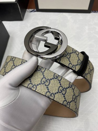 Men's Belt With A Full Set Of Packaging Gift Box, Original Fabric, Lining With F