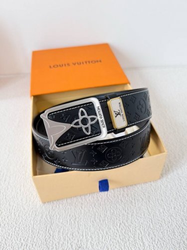 Product Name: Lv..Louis..Vuitton Belt Original Model: Buckle, Classic Pure Steel