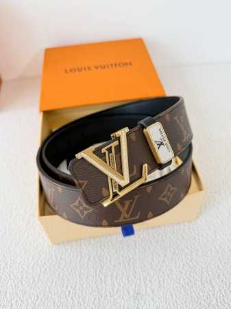 Product Name: Lv..Louis..Vuitton Belt Original Model: Buckle, Classic Pure Steel - Click Image to Close