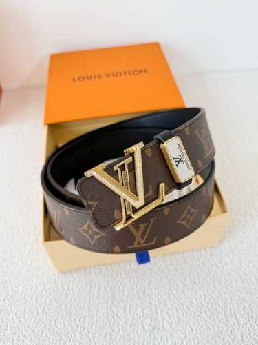 Product Name: Lv..Louis..Vuitton Belt Original Model: Buckle, Classic Pure Steel