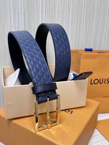 Special Seasonal New Arrival, 3.5-Inch Width, Double-Sided Belt Made Of Smooth L