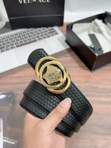 Versace original, width 3.8Cm, original leather for business and leisure use, 91