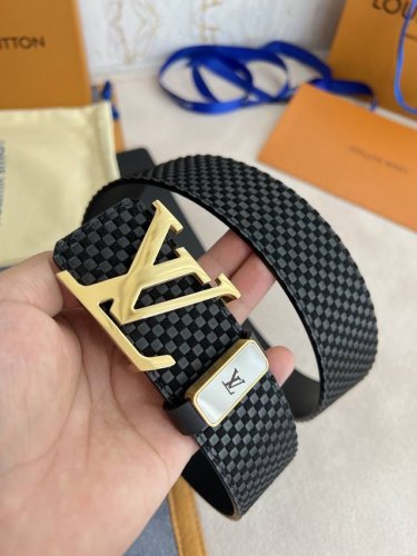 Product Name: Lv..Louis..Vuitton Belt Original Model: Buckle, Classic Pure Steel