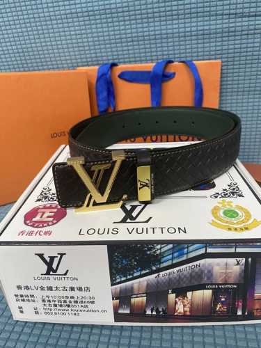 Men's Belt: Louis Vuitton Original Leather Belt (Ddd) Men's Leather Belt: 100% t
